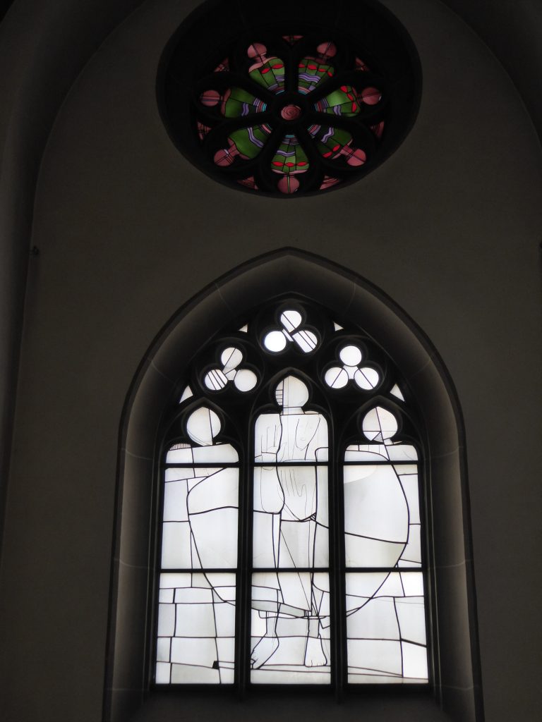 Querschiff – Mariä Himmelfahrt: Leibliche Aufnahme Mariens in den Himmel.